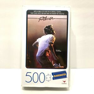 Footloose 500-Piece Puzzle in Plastic Retro Blockbuster VHS Video Case New